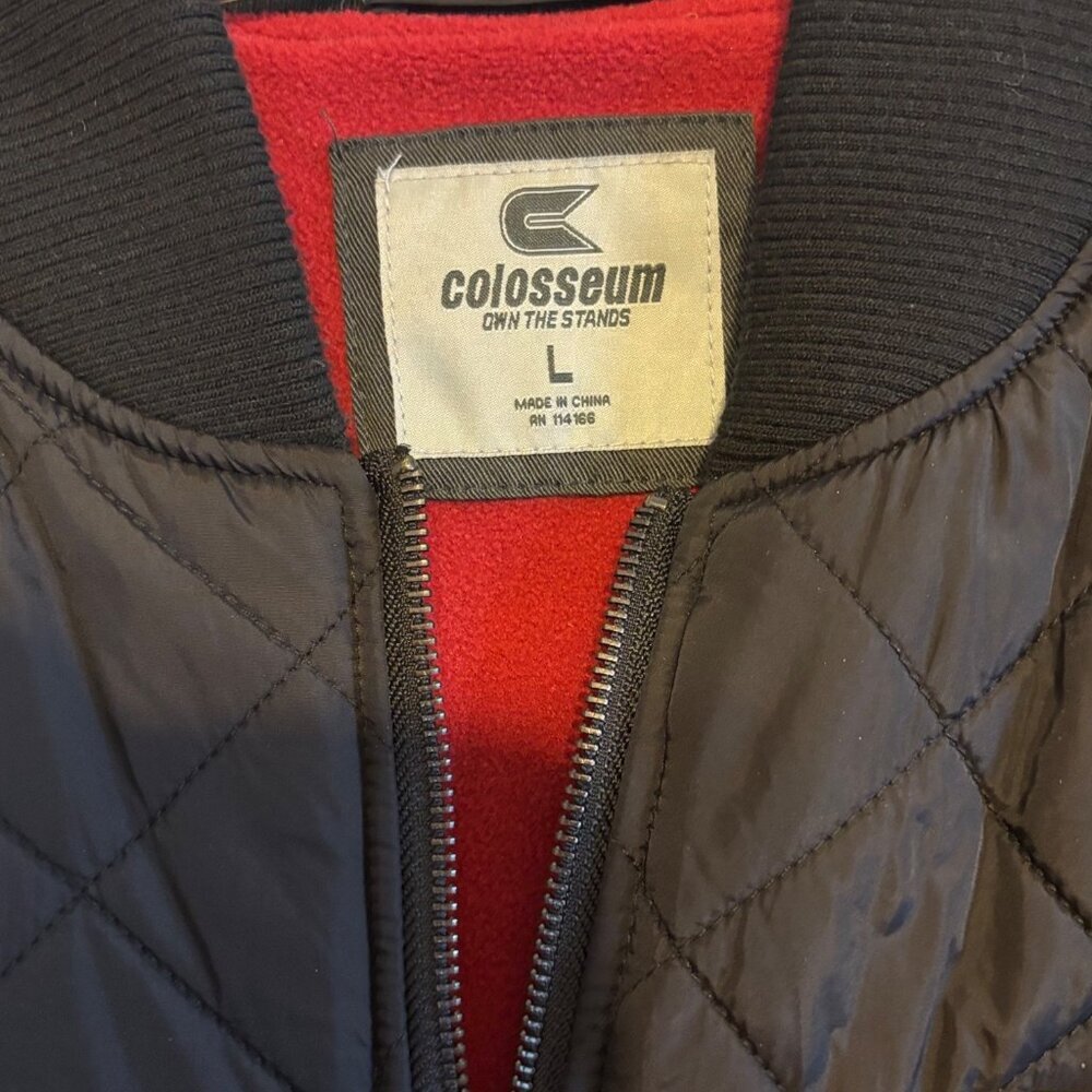 Vintage Colosseum Iowa State University Men"s Sports Zip Lined Jacket Size large - Picture 5 of 7